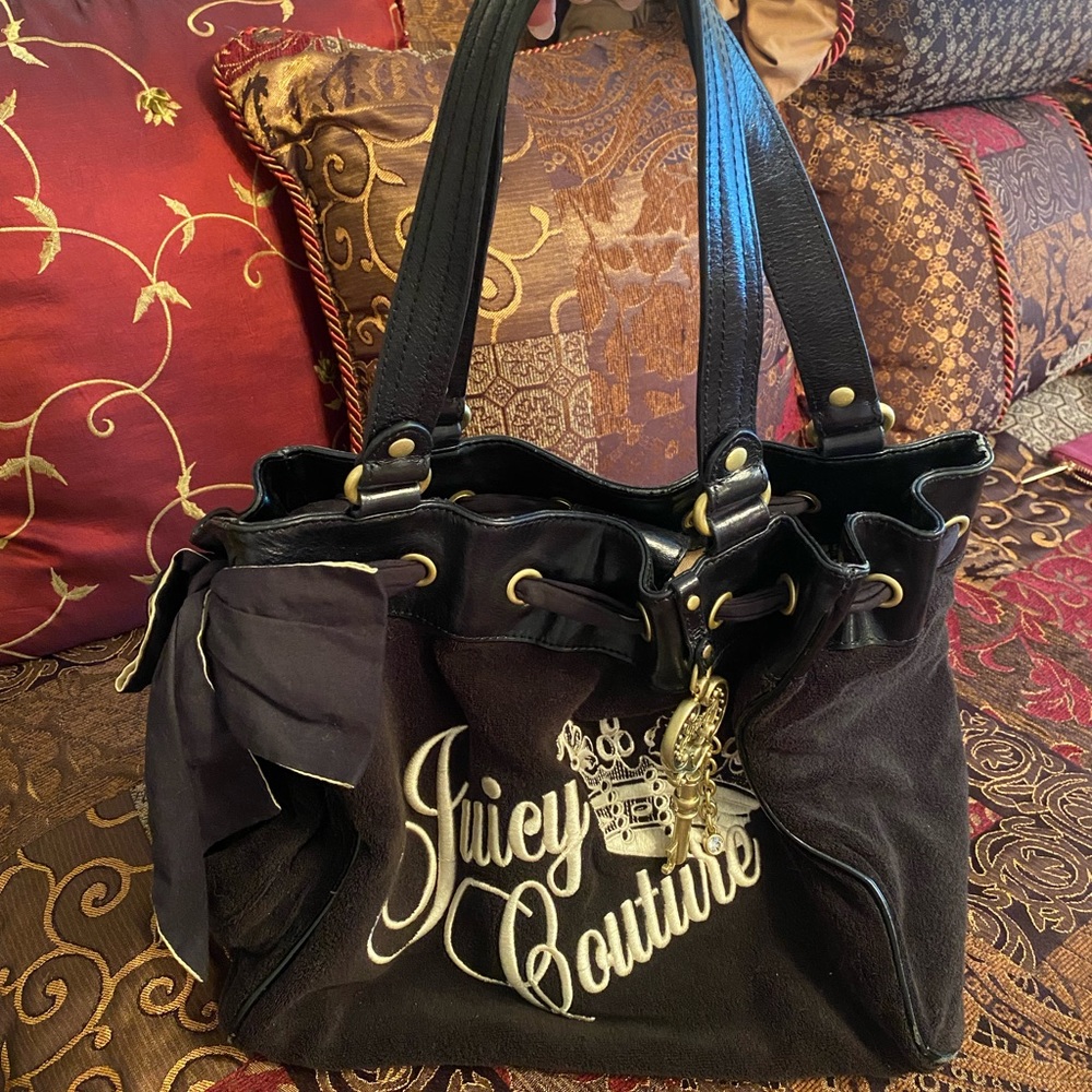 Juicy Couture black large handbag